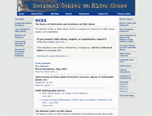 Tablet Screenshot of elderabusecenter.org